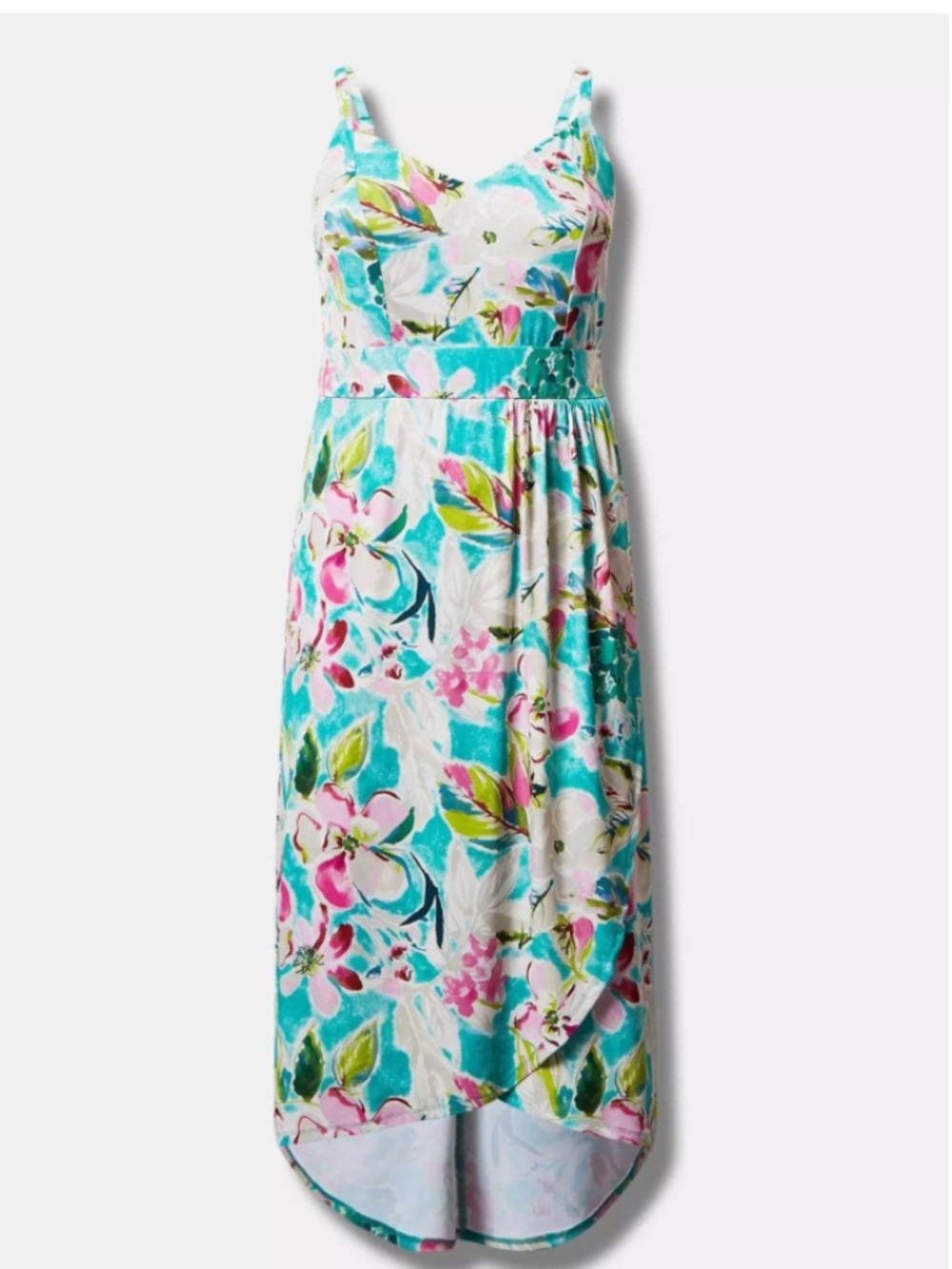 TORRID Midi Studio Knit Wrap Dress